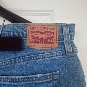 Levi’s 501 cut off Denim Shorts